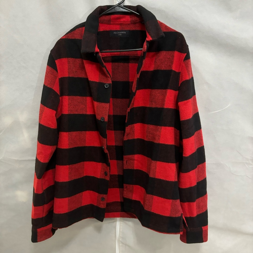 ALL SAINTS Drytown Long Sleeve Shirt